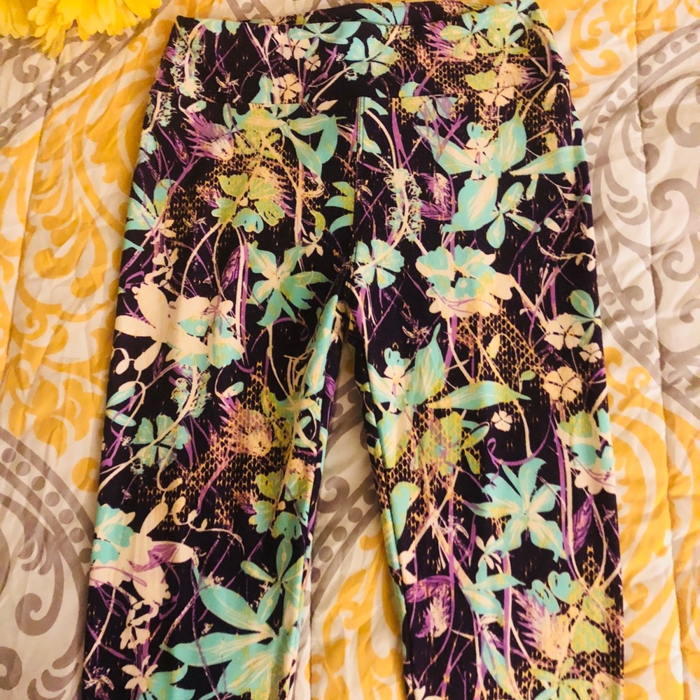 🛑SOLD! 🛑Perfect T XXS OS Leggings Outfit floral - Picture 6 of 8